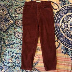 PacSun Corduroy Vintage Icon Mom Jeans